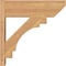 Ekena Millwork Merced Slat Smooth Outlooker, Western Red Cedar, 7 1/2"W x 22"D x 22"H OUT08X22X22MRC06SWR - alternate 3